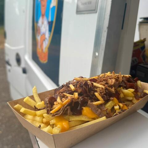Shaved Beef Rib Loaded Fries (Large)